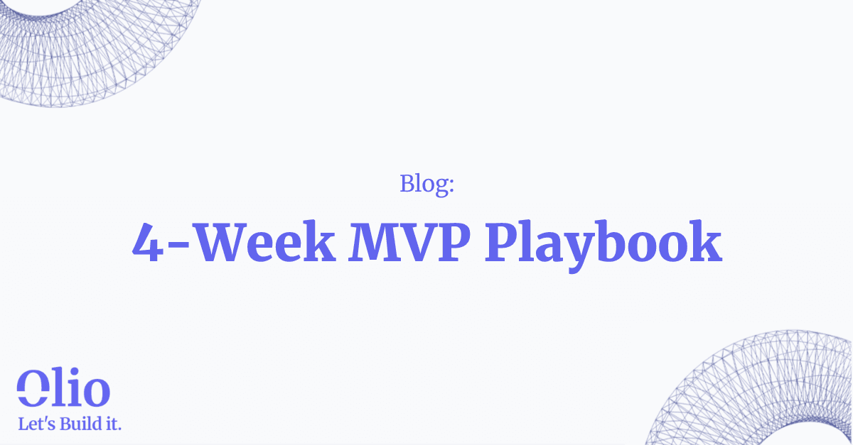 Der 4-Wochen-MVP-Fahrplan: Was wir von Tag 1 bis zum Launch wirklich machen